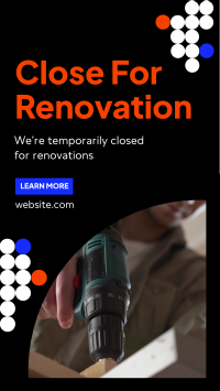 Temporary Home Renovation TikTok Video Design