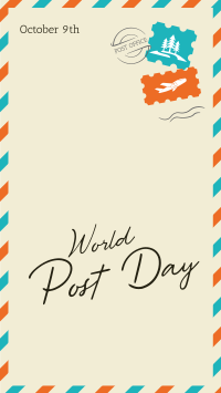 Post Day Envelope Facebook Story Design