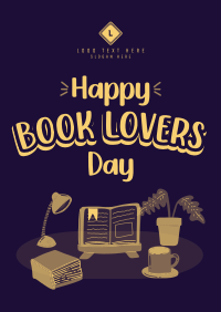 Book Day Greeting Poster Design