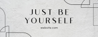 Be Yourself Facebook cover Image Preview