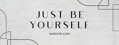 Be Yourself Facebook cover Image Preview
