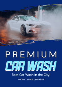 Premium Car Wash Flyer Image Preview