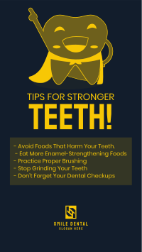 Stronger Teeth Facebook Story Image Preview