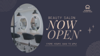 Hair Salon is Open Facebook event cover Image Preview