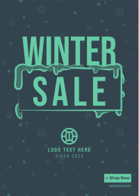 Winter Sale Deals Flyer Design