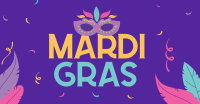 Mardi Gras Celebration Facebook ad Image Preview