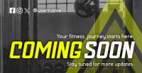 Coming Soon Fitness Gym Teaser Facebook ad Image Preview