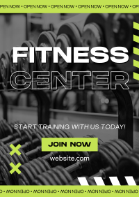 Fitness Training Center Flyer Image Preview