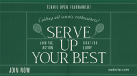 Tennis Athlete Tournament Animation Preview