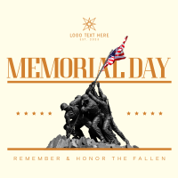 Heartfelt Memorial Day Instagram post Image Preview