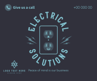 Electrical Solutions Facebook Post Design