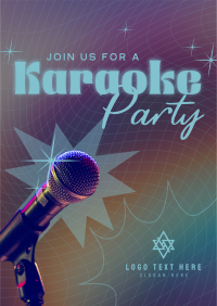 Karaoke Party Poster Image Preview