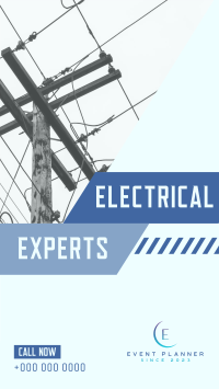 Electrical Experts Facebook Story Design
