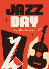 Jazz Instrumental Day Poster Image Preview