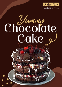 Chocolate Special Dessert Poster Image Preview