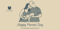 Young Happy Parents Twitter Post Image Preview