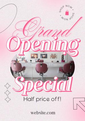 Special Grand Opening Flyer Image Preview