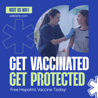 Get Hepatitis Vaccine Instagram post Image Preview