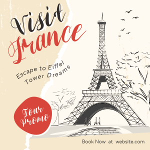 Eiffel Tower Dreams Instagram post Image Preview