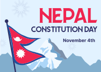 Nepal Day Postcard Image Preview