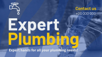 Clean Plumbing Works Facebook event cover Image Preview