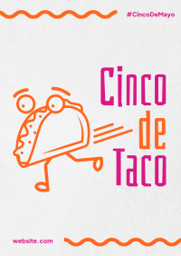 Cinco De Taco Flyer Design