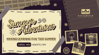 Summer Education Bulletin Facebook Event Cover Image Preview