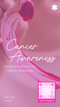 Cancer Awareness Event TikTok video Image Preview