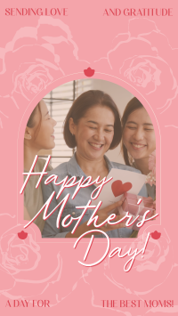 Mother's Day Rose TikTok Video Design