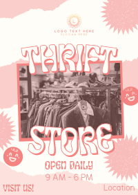 Thrift Shop Kitsch Poster Preview