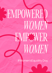 Women Equality Day Poster Image Preview