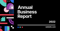 Annual Business Report Bauhaus Facebook ad Image Preview