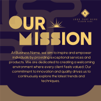 Our Mission Statement Instagram Post Preview