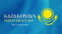 Kazakhstan Independence Day Animation Design