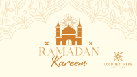 Blessed Ramadan Facebook Event Cover Design