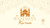 Blessed Ramadan Facebook Event Cover Image Preview