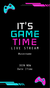 Game Time Instagram story Image Preview