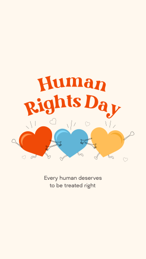 Human Rights Day Instagram story Image Preview