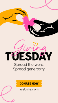 Give back this Giving Tuesday TikTok video Image Preview