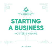 Simple Business Podcast Instagram post Image Preview