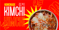 Homemade Kimchi Facebook Ad Design