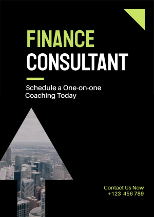 Finance Consultant Flyer Image Preview