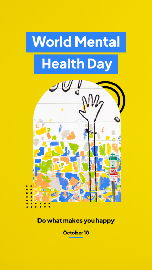 World Mental Health Day Instagram story Image Preview