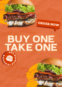 Double Special Burger Poster Image Preview