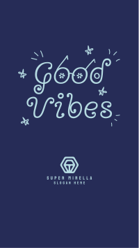 Good Vibes Sunglasses Facebook Story Image Preview