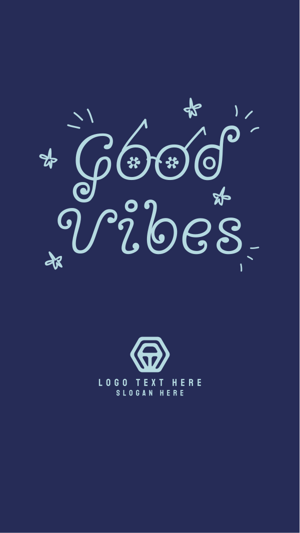 Good Vibes Sunglasses Facebook Story Design Image Preview
