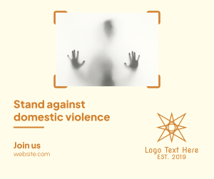 Stand Against Domestic Violence Facebook post