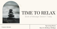 Zen Book Now Massage Facebook ad Image Preview