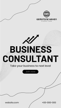 Business Consultant Services TikTok Video Design
