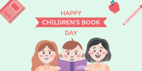 Children's Book Day Twitter post Image Preview